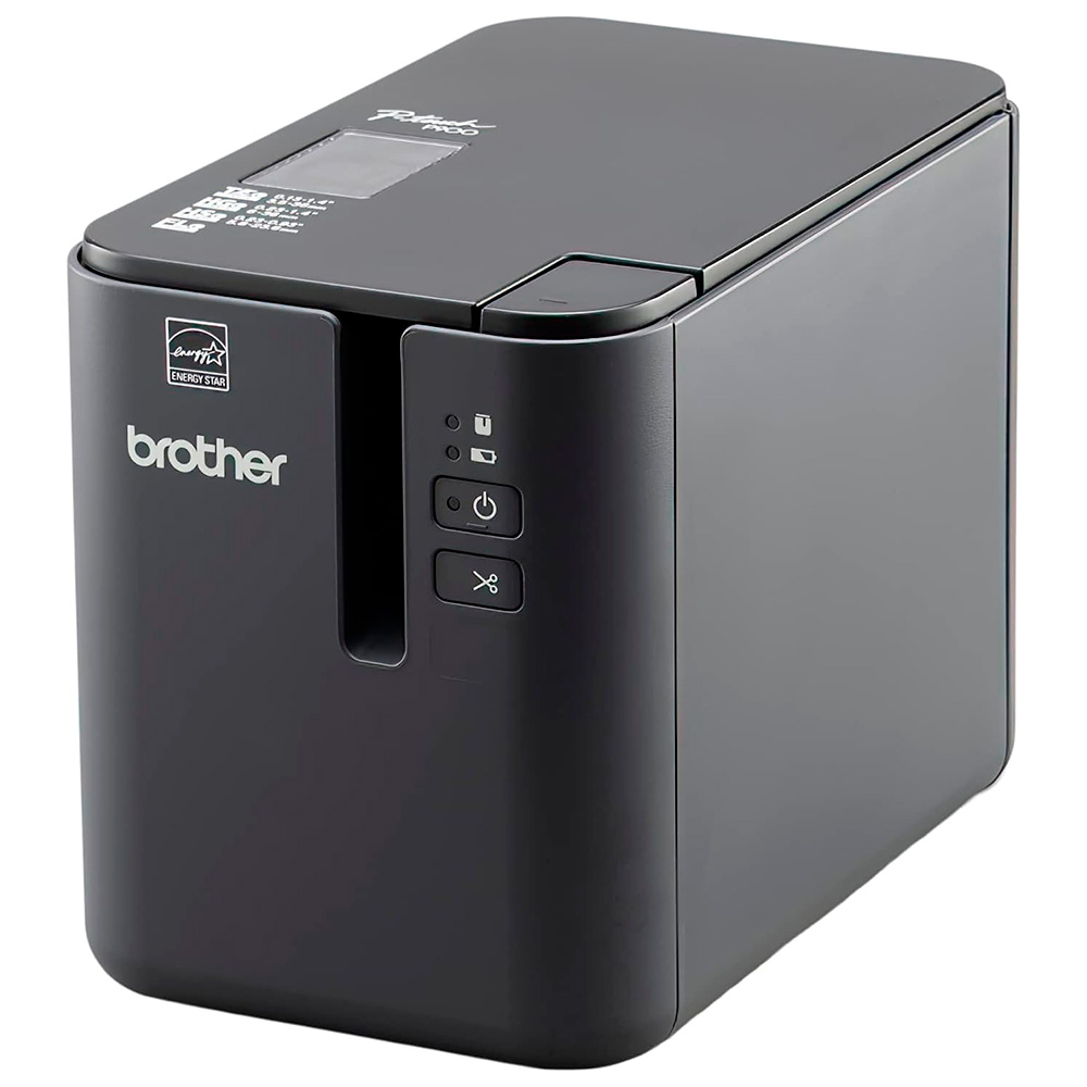 Принтер этикеток brother pt p 900 настольный, ширина ленты 3.5, 6, 9, 12, 18, 24 и 36 мм