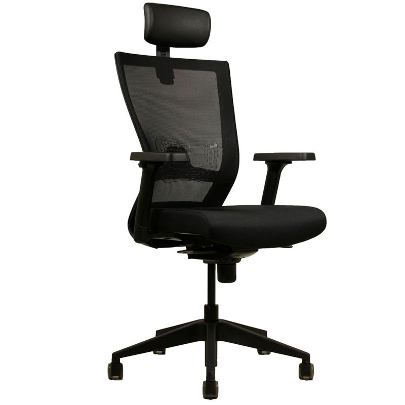 Кресло руководителя Chair Meister Art line, каркас черный пластик, сетка, ткань