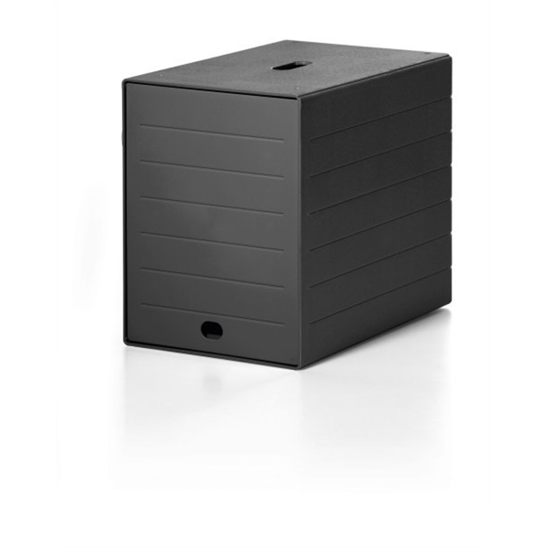 Бокс для документов Durable IdealBox Plus, 7 лотков С4, с крышкой, 365 x 250 x 322 мм, пластик