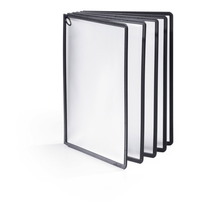 Демопанель Durable Sherpa Display Panel Plus, двусторонний доступ, антиблик, A4
