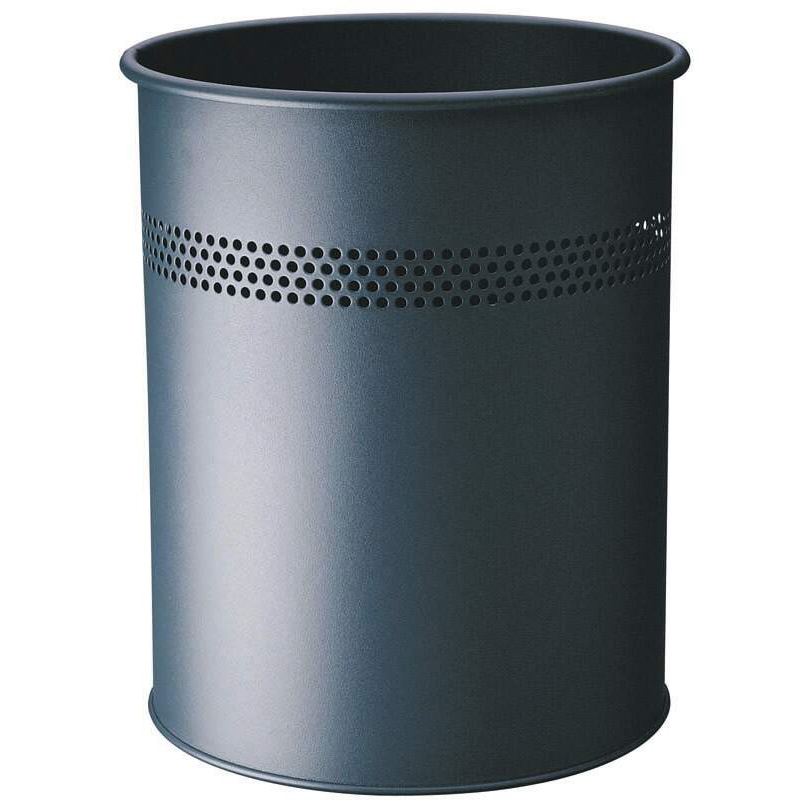Корзина для мусора Durable с перфорацией, 15 литров, 315 x 260 мм, сталь